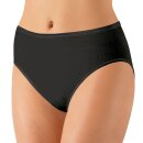 Nina von C. Fine Cotton Hüftslip 3er Pack (44 Schwarz)