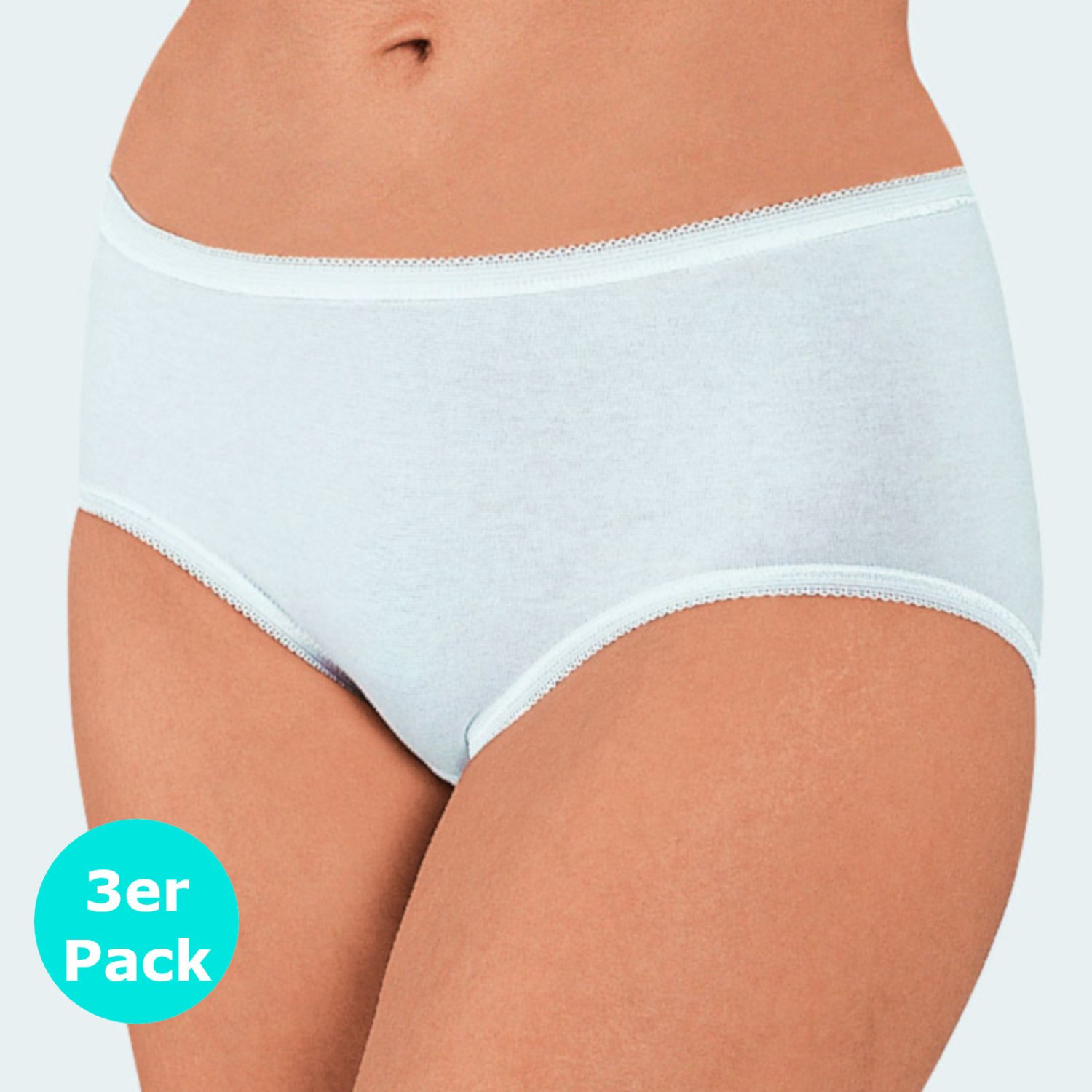 Lot De 3 Slips Femme Nina Von C. - Taille 38-48 - Coton/élasthanne - Neuf Avec étiquettes