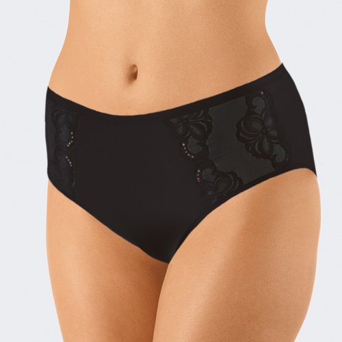 Nina von C. Slipboutique Hüftslip 3er Pack (40 Schwarz)