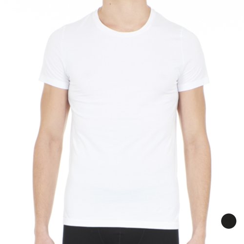 HOM Supreme Cotton T-Shirt Rundhals-Ausschnitt
