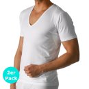 Mey 46038 Dry Cotton Functional V-Neck Shirt 2er Pack