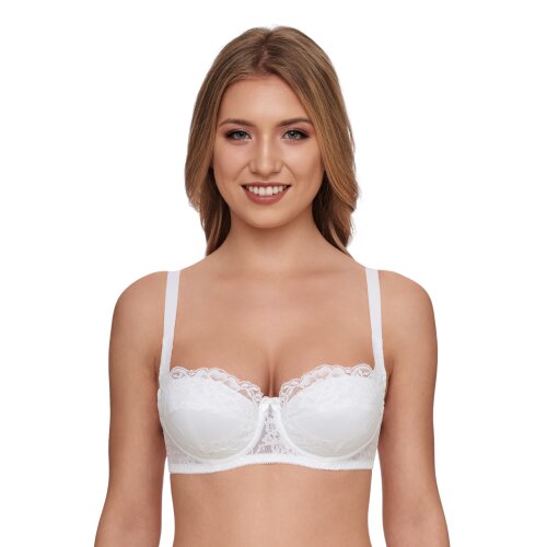 Susa Wiesn-Zauber Dirndl-BH 8864 (90 G Weiss)